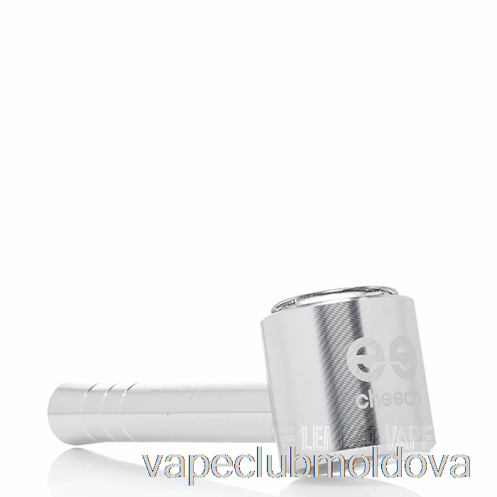 Vape Mod Cheech Metal învelit Sherlock Hand Pipe Argintiu